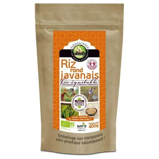 Riz rond javanais - Ecoidées - 400g