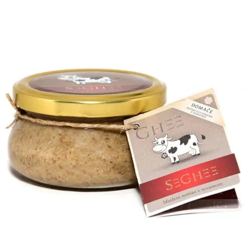 SeGhee - Crème de sésame, ghee, sel et épices - 150gr