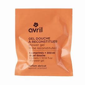 gel douche a reconstituer- parfum abricot