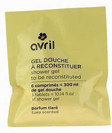 Gel douche a reconstituer- parfum tiaré