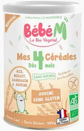 Bébé M - Mes céréales dès 4 mois - 220g