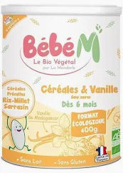 Bébé M - Céréales & Vanille dès 6 mois - 400g