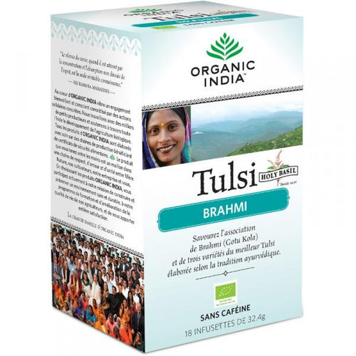 Tulsi Brahmi - Organic India - 100% Naturel